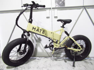 MATE BIKE X 250 メイト 電動アシスト 折りたたみ式 油圧式ディスクブレーキ eバイク ベージュ