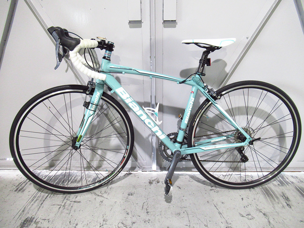 SALE豊富な直接引取り希望　Bianchi ViaNirone7 ビアンキ ヴィアニローネ　サイズ：50cm SHIMANO Claris 2×8S 2015年モデル 500mm～