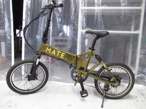 MATE メイト CITY Golden Olive 折りたたみ 電動アシスト自転車 20インチ