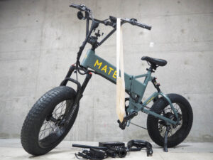 2022年5月購入MATE X 250 メイトバイク 電動アシスト自転車 油圧式 ディスクブレーキ eバイク ジェットグレイ 2個口発送 管理5tr0404A