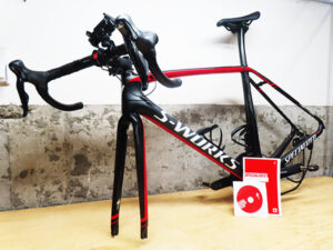 SPECIALIZED スペシャライズド S-WORKS Tarmac 54size SL4？ 2013年式 ロードバイク フレーム コンポーネント付き